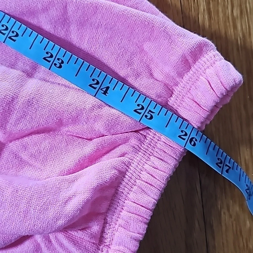NWOT Justice PINK Heart Sweatpants size 12 NEW